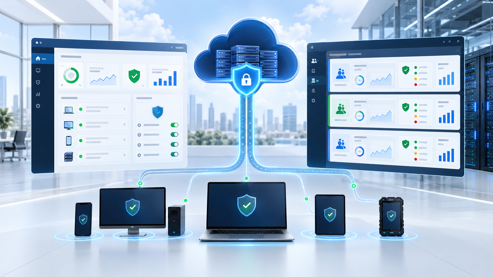 TRIAS Cloud enterprise and multi-tenant MSSP management consoles